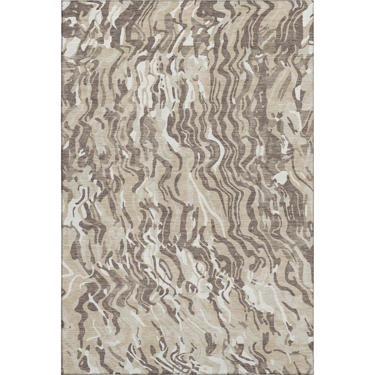 Premium Machine Washable Goulven AMF1038 Swirls Rug_AMF1038BG