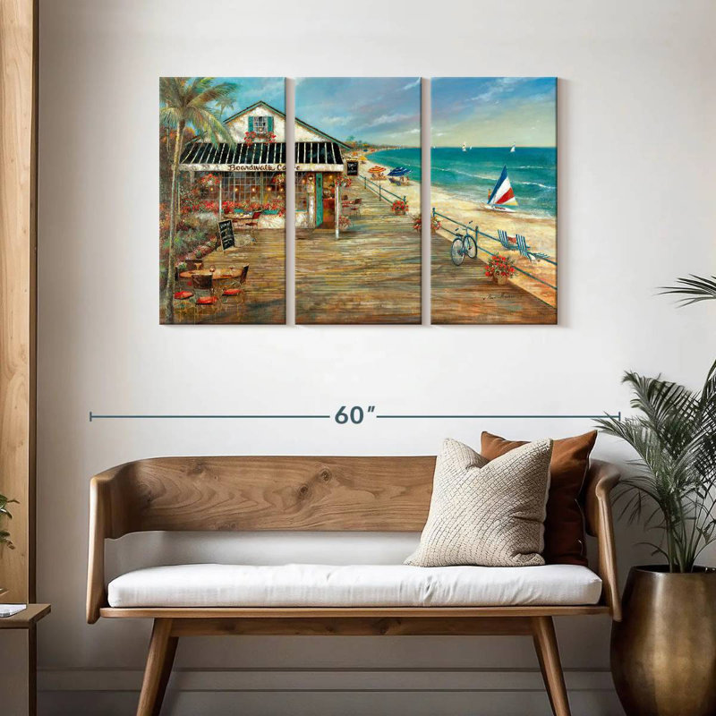 Gillard Boardwalk Cafe, H 28 po x l 45 po