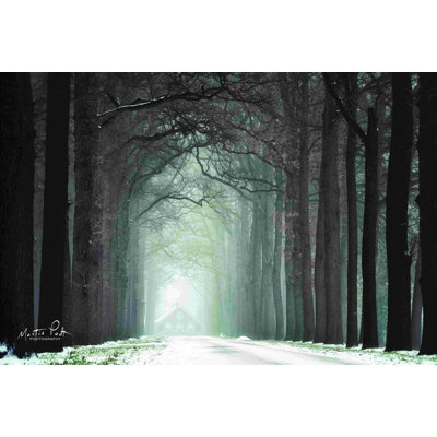 «Haunted House» par Martin Podt - reproduction d'art sur toile tendue
