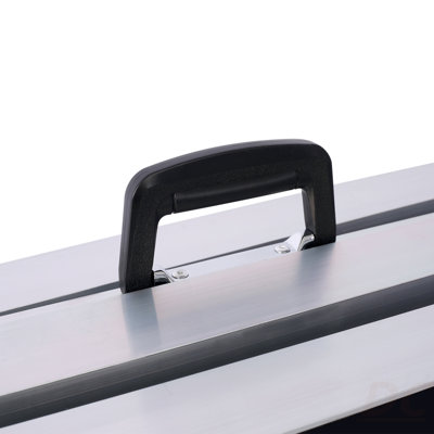 Wheel Chair Ramp 10Ft ,Aluminium Threhold Ramp,Portable And Foldable, 600 Pound Capacity, Non-Skid Surface, Two Separate Pieces, For Home, Steps, Stairs, Doorways