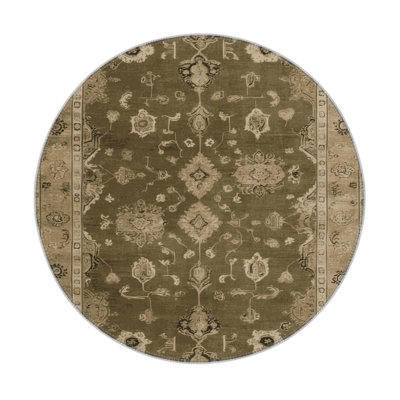 Tapis intérieur et extérieur brun Overdyed