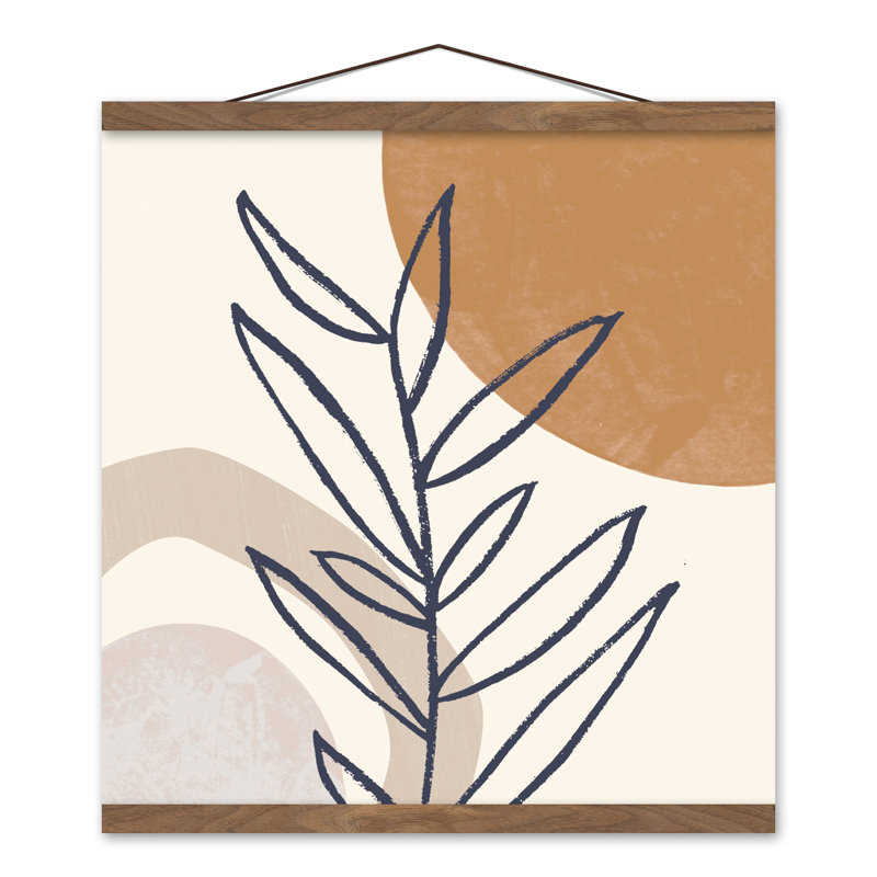 Mid Mid Arch Leaves sur toile