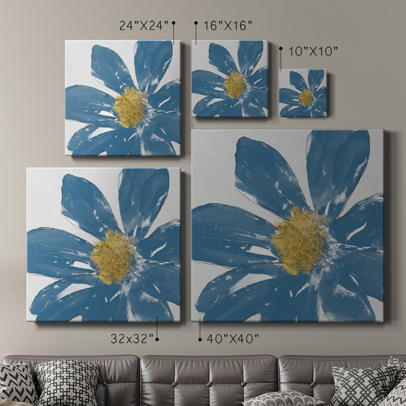 Toile tendue A-Greeting A Blue