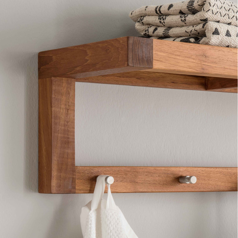 Adirondack Teak Bathroom Shelves