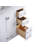 Mariário 42'' Single Bathroom Vanity with Marble Top-1356930039-1366773510