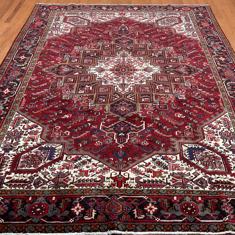 Tapis rectangulaire en laine