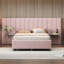 Lit plateforme tapissier avec grande tête de lit, mobilier de chambre à coucher-284850625-284850628