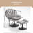 Greylin Velvet Swivel Accent Chair-676446829