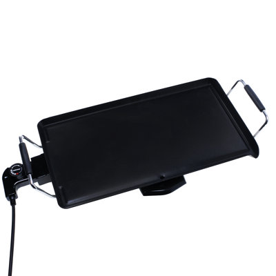 Geepas 28 cm W x 56 cm D Indoor/Outdoor Use 1 - Burner Single Burner Electric Grill