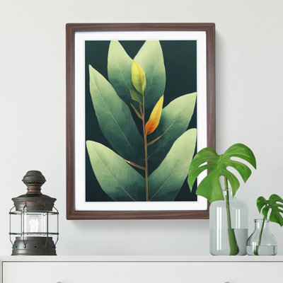 A Wild Leaves - Framed Print