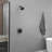 Modern 8-Spray Patterns With 1.8 GPM 6 In. Wall Mount Rain Fixed Shower Head-113722398