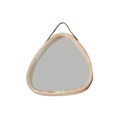 Sushmita Rattan Flat Wall Mirror