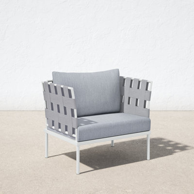 Harmony Outdoor Patio Aluminum Armchair