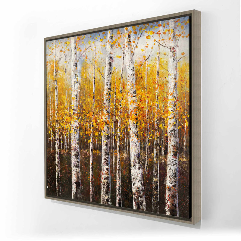 Décoration de chambre à coucher Birches par Sunny Day Trees