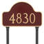Lexington 2-Line Lawn Address Sign