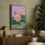 Osaka Lotus Japandi - Wrapped Canvas-1700472422-1700472429
