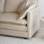 Fauteuil d'appoint moderne avec repose-pieds, fauteuil club en chenille, fauteuil de lecture pour chambre à coucher