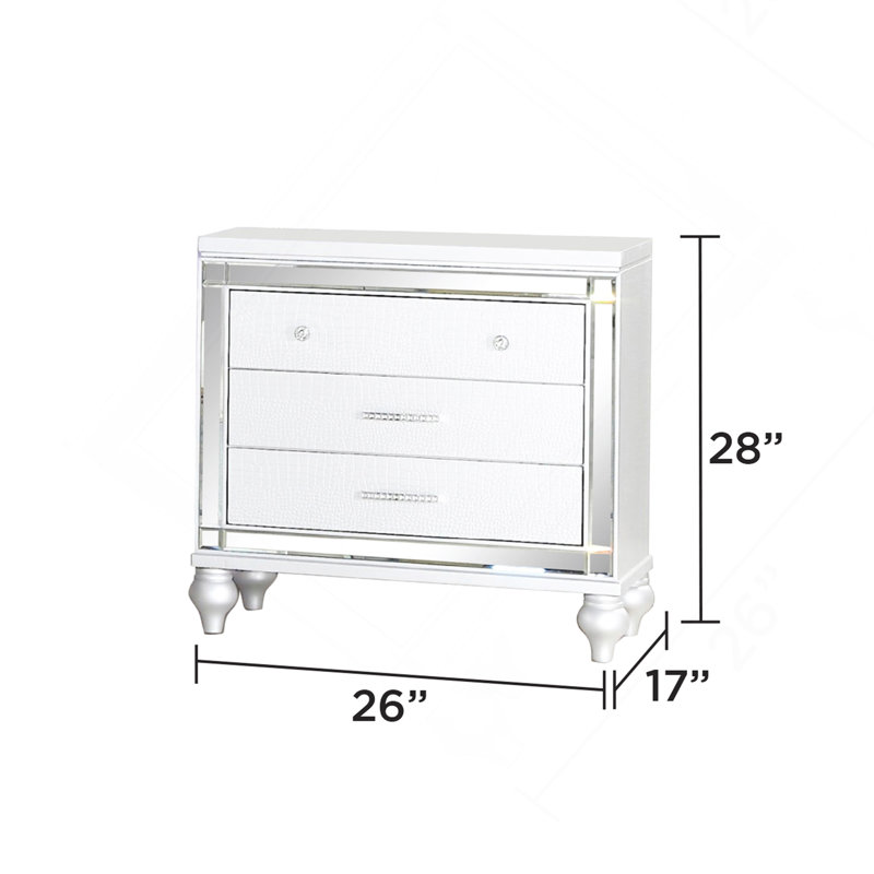 Table de chevet avec cadre Sterling Sterling