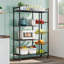 Multi-tiered Kitchen Microwave Storage Rack with Wheels-1522385577