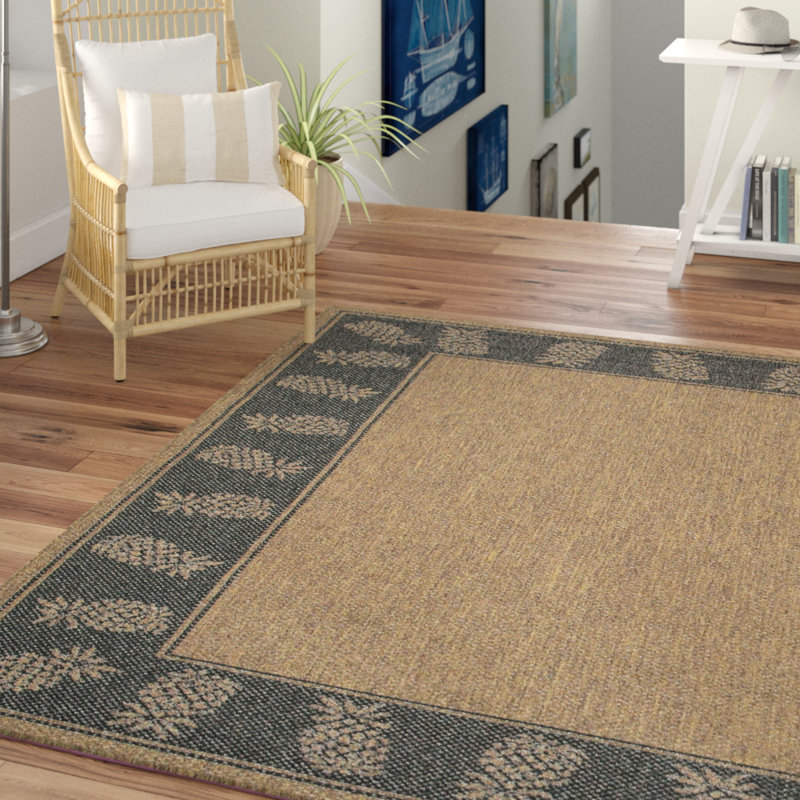 Wegener Performance Flatweave Indoor / Outdoor Rug, Rectangle 5'10" x 9'2"