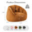 Ensemble de 2 fauteuils à billes surdimensionnés 47 po-530672180