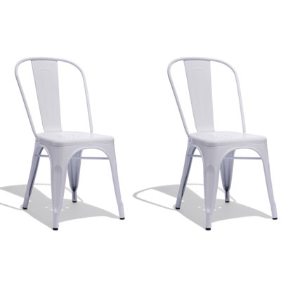 Chaise de patio empilable Hakana