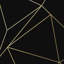 Geometric Metallic Wallpaper Double Roll-1040464339