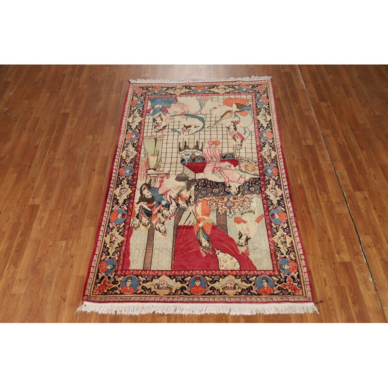 Tapis antique pré-1900 4 x 7