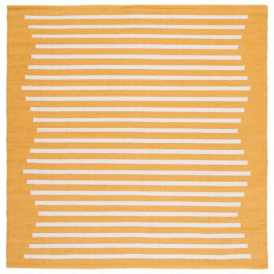 Esty Hand Woven Cotton Striped Rug