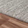 Modern Solid Hand-Made Hand-Woven Wool/Cotton Area Rug