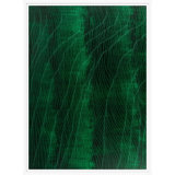 Emerald Operetta 2' Framed Graphic Art Print on Glass