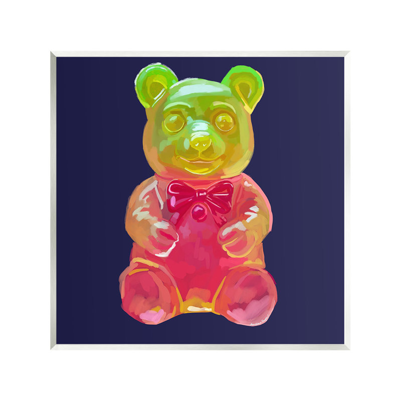 «Candy Bear on Blue» par Amelia Noyes