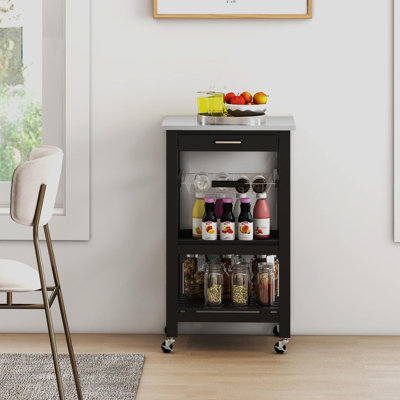 18.5 " W Kitchen Cart
