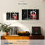 Impression sur toile rouge rétro Kettlebell-98865577