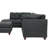 3-PC SECTIONAL Polyfiber Sectional Sofa