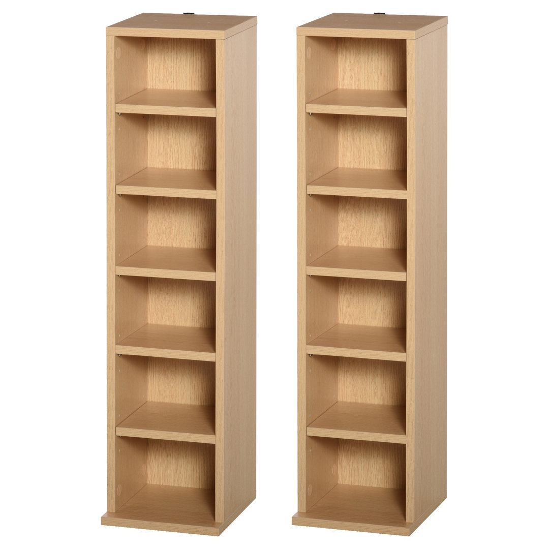 88.5cm H x 21cm W Standard Bookcase