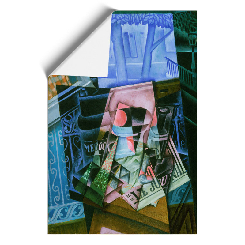 An Open Window by Juan Gris - Frameless Print, 42cm H x 30cm W x 0.1cm D