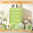5-Drawer Dresser with Round Corner in Green