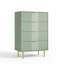 Grande commode cannelée en bois WildVenture