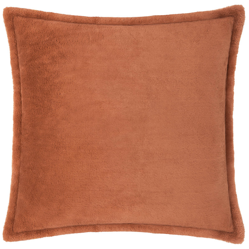 Kallu Square Cushion, Rust, 55cm H x 55cm W