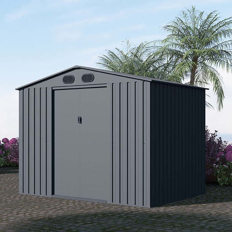 Chery Industrial Garden Metal Shed - 6'X8'