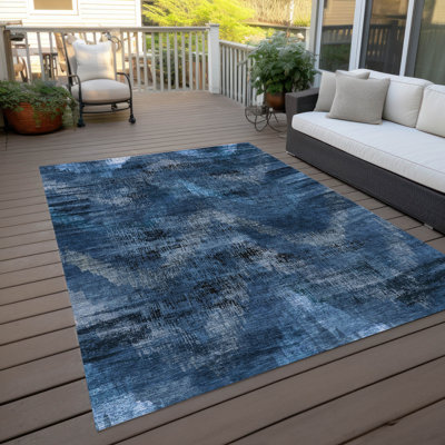 Tapis intérieur / extérieur rectangulaire avec envers antidérapant Malm