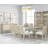 Chaise d'appoint Matthews en blanc cassé