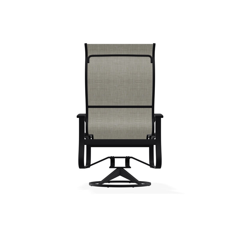 Belle Isle Outdoor Dining Chair, Ella, Black