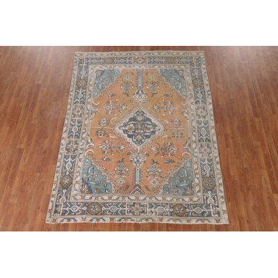 Geometric Traditional Area Rug 6x8