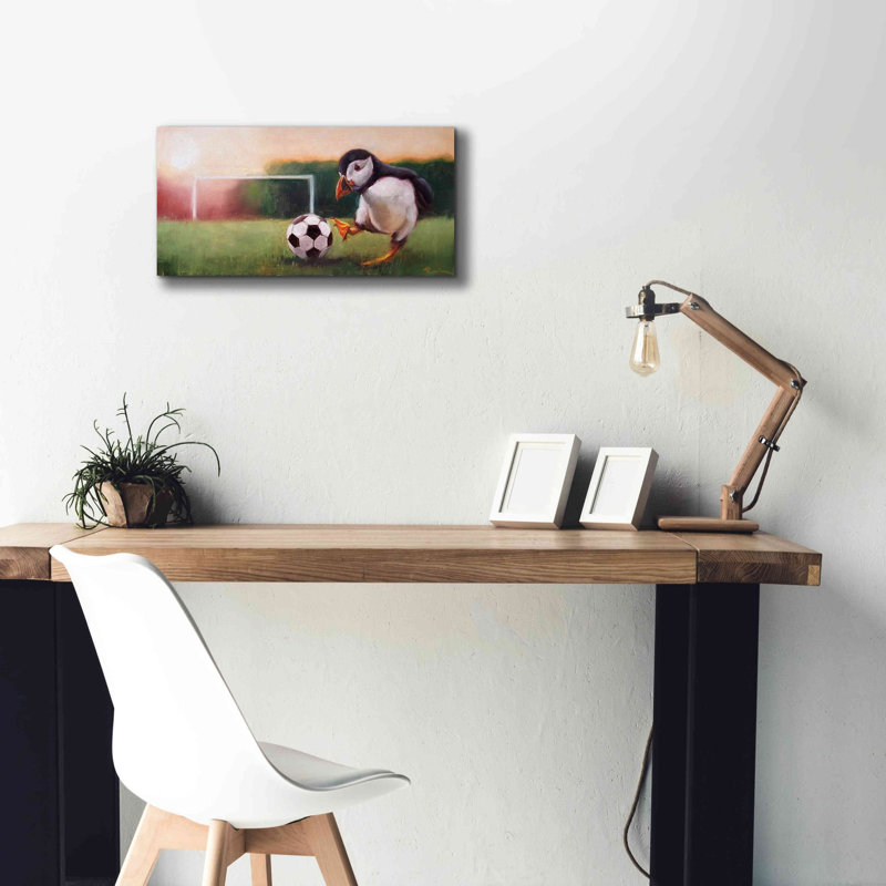 'Sidekick' by Lucia Heffernan, Canvas Wall Art, 12" H x 24" W x 0.75" D