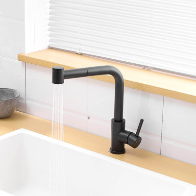 Sink Faucet, Kitchen Faucets With Pull Out Sprayer, Bathroom Sink Faucets Mini Bar Prep Faucet