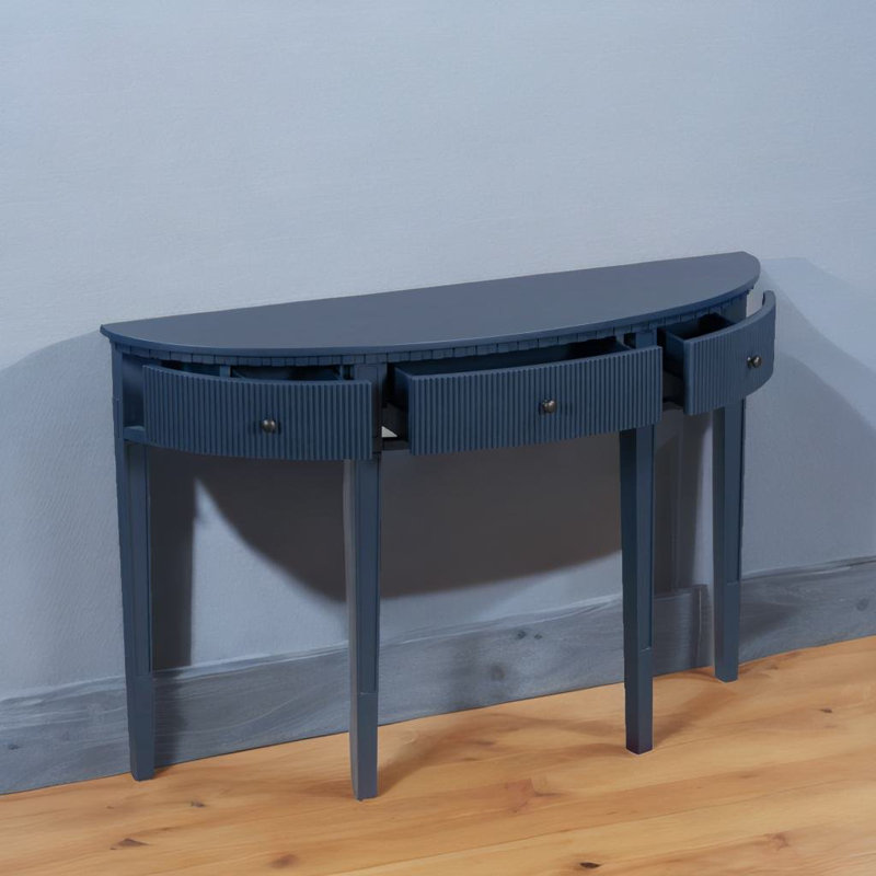 Console de 51,1 po Besart, Bleu marine