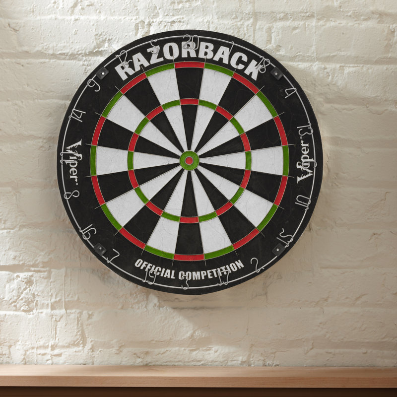 Jeu de fléchettes en sisal Razorback