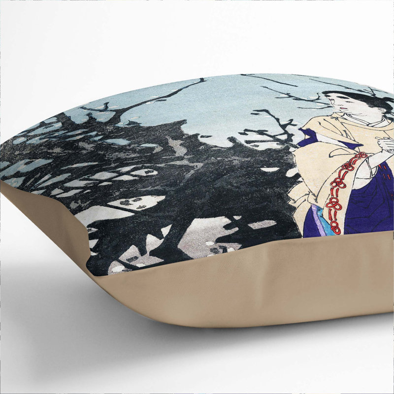 Square Throw Cushion, 55cm H x 55cm W x 20cm D, Stone